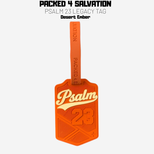 Psalm 23 Legacy Luggage Tag
