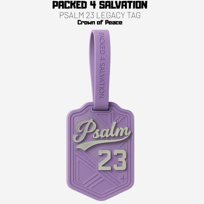 Psalm 23 Legacy Luggage Tag