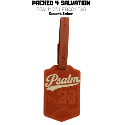 Psalm 23 Legacy Luggage Tag