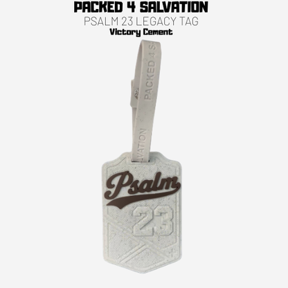 Psalm 23 Legacy Luggage Tag